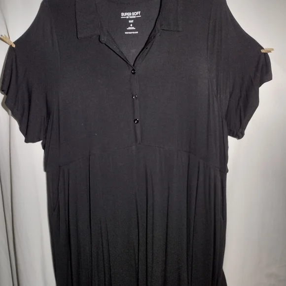 Super Soft Preppy Collar Dress Size 4 by Torrid - Picture 6 of 13